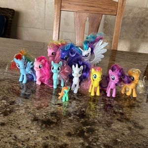My little pony set of 11 ponies